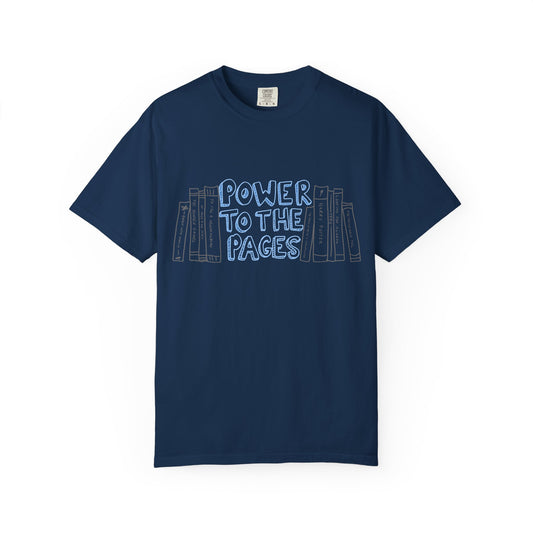 Power To The Pages Tee