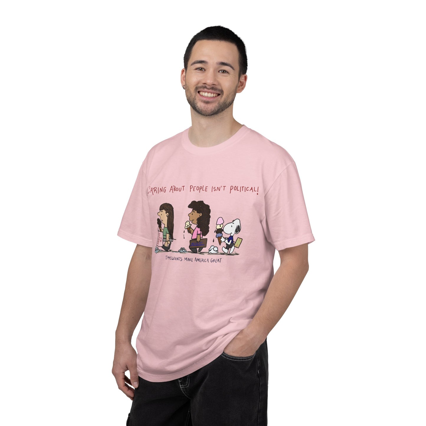 Caring About People V2 Tee