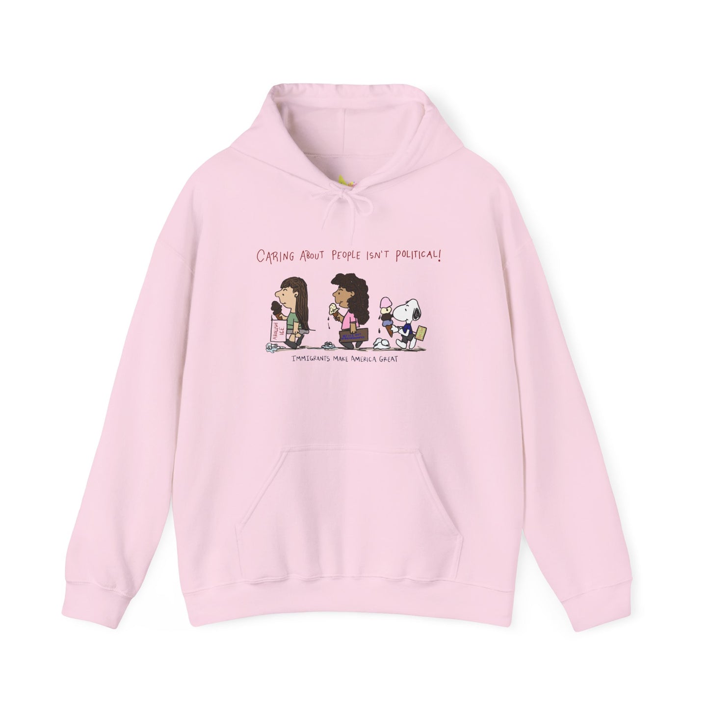 Caring About People V2 Hoodie