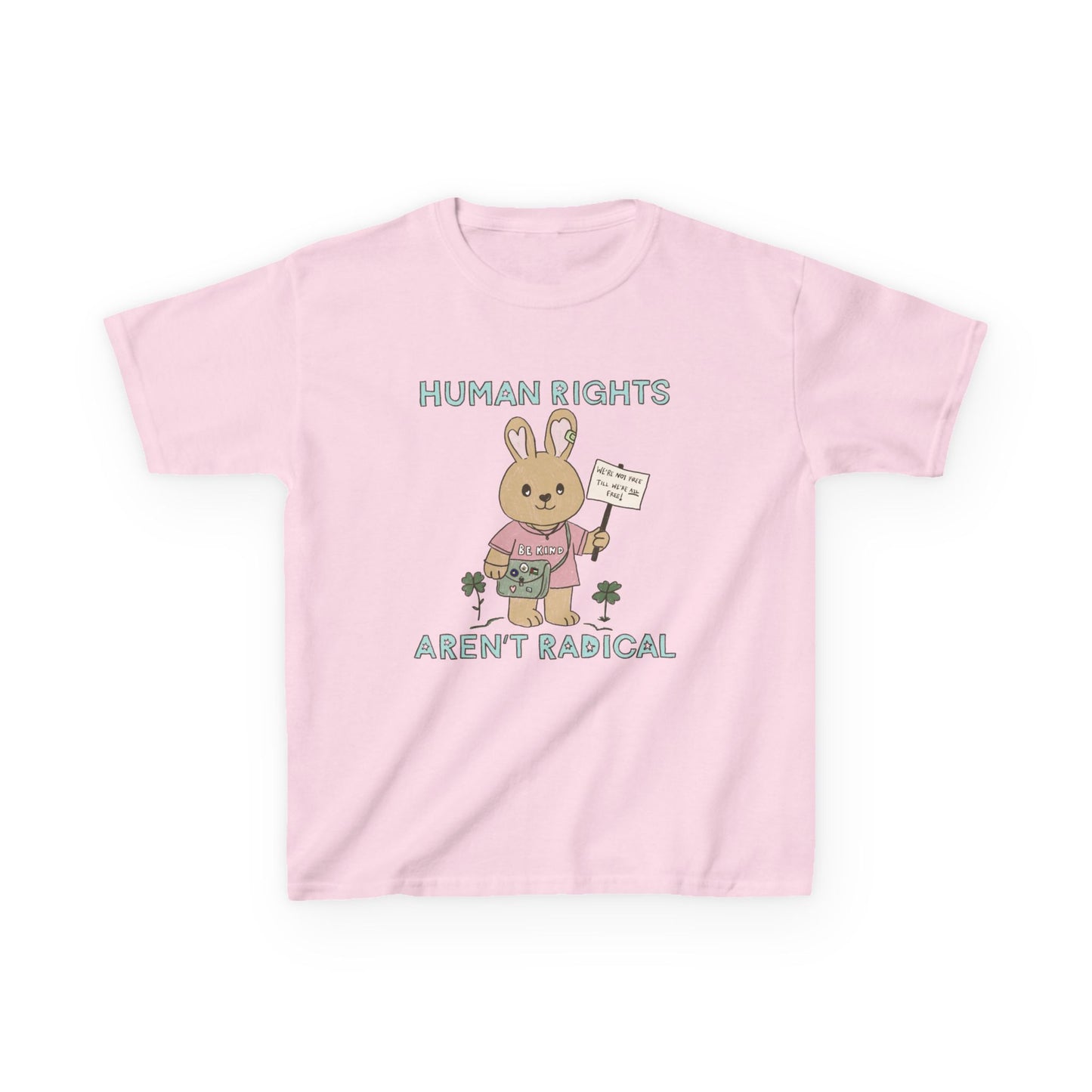 Human Rights Aren't Radical Fitted Tee