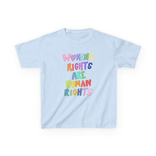 Womens Rights Are Human Rights Fitted Tee
