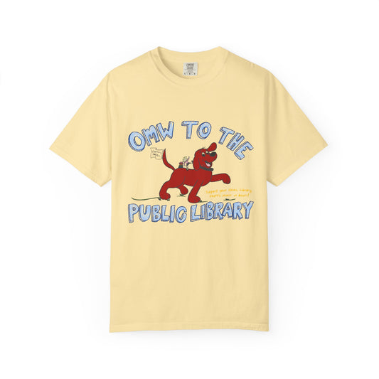 OMW To The Library Tee