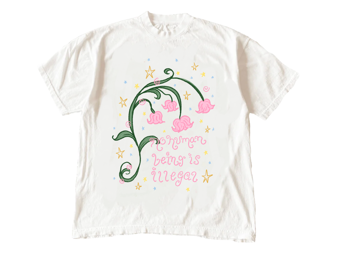 No Human Being Is Illegal Tee