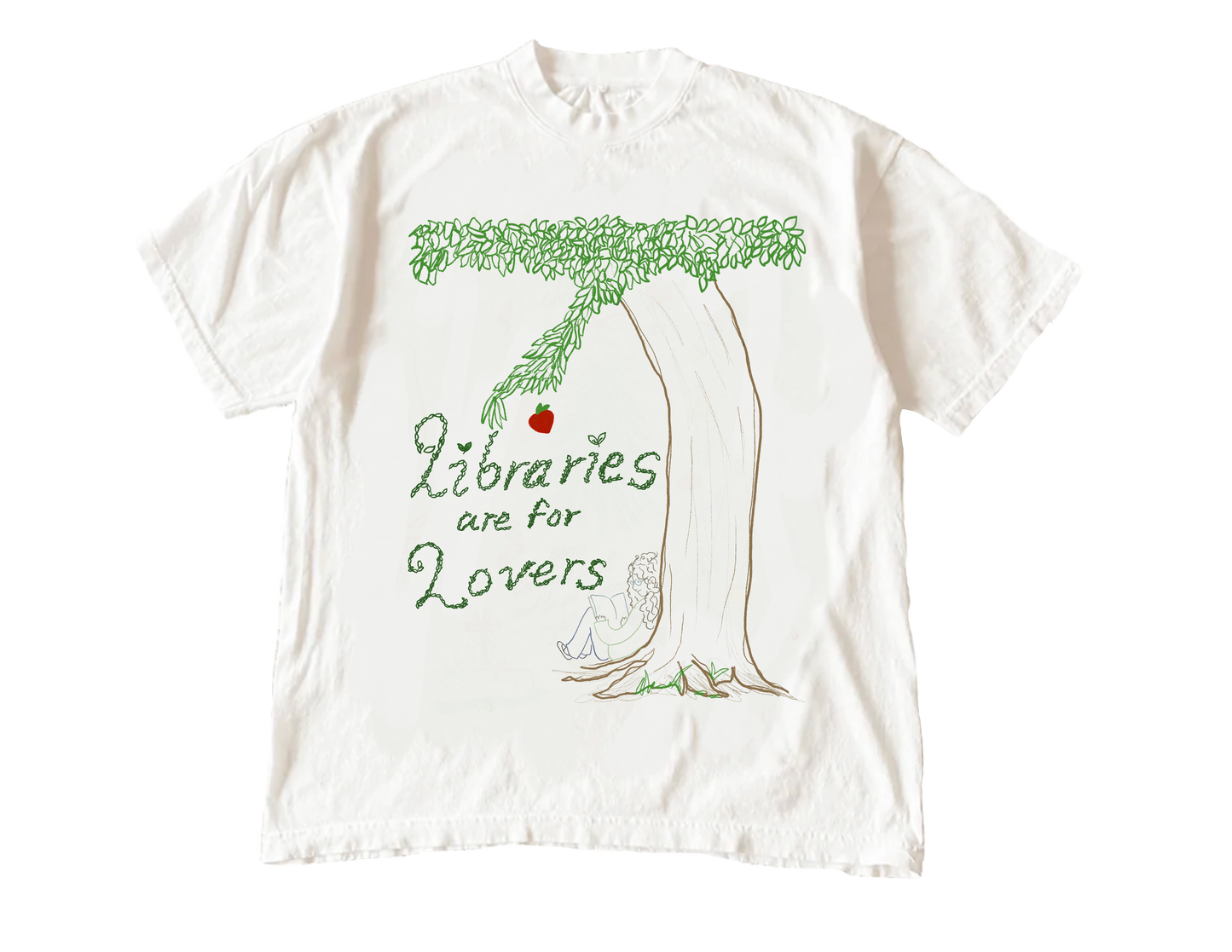 Libraries Are For Lovers Tee