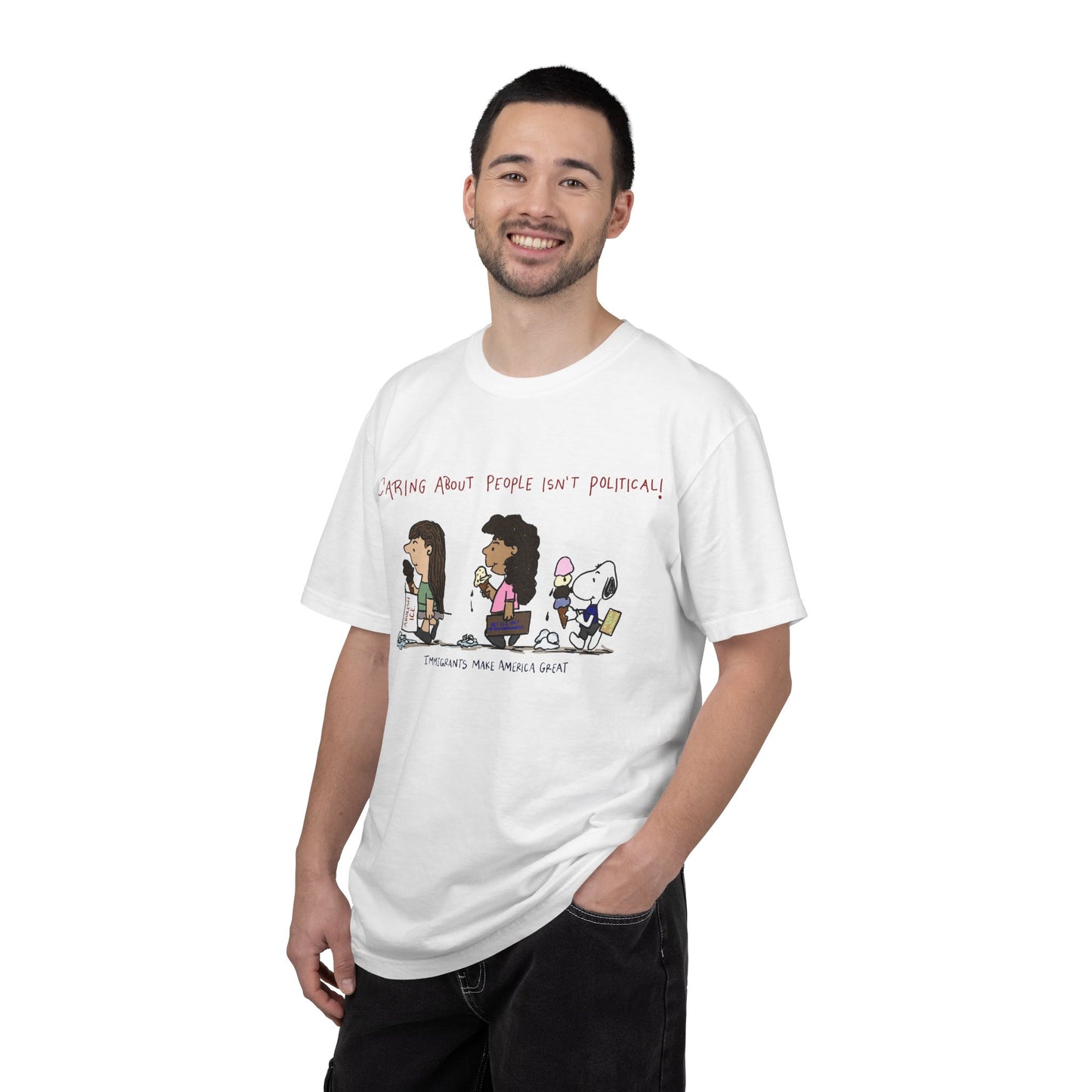 Caring About People V2 Tee