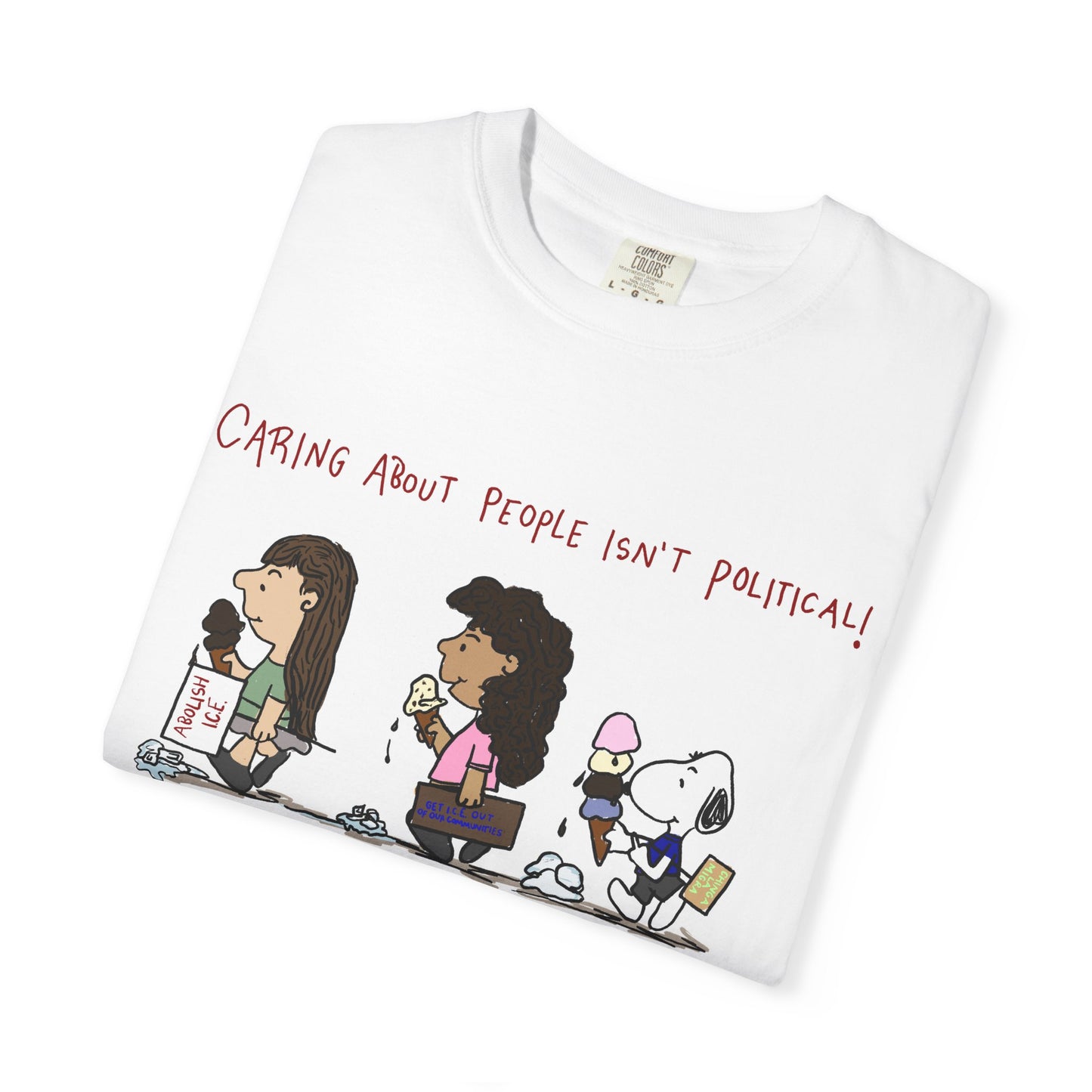 Caring About People V2 Tee