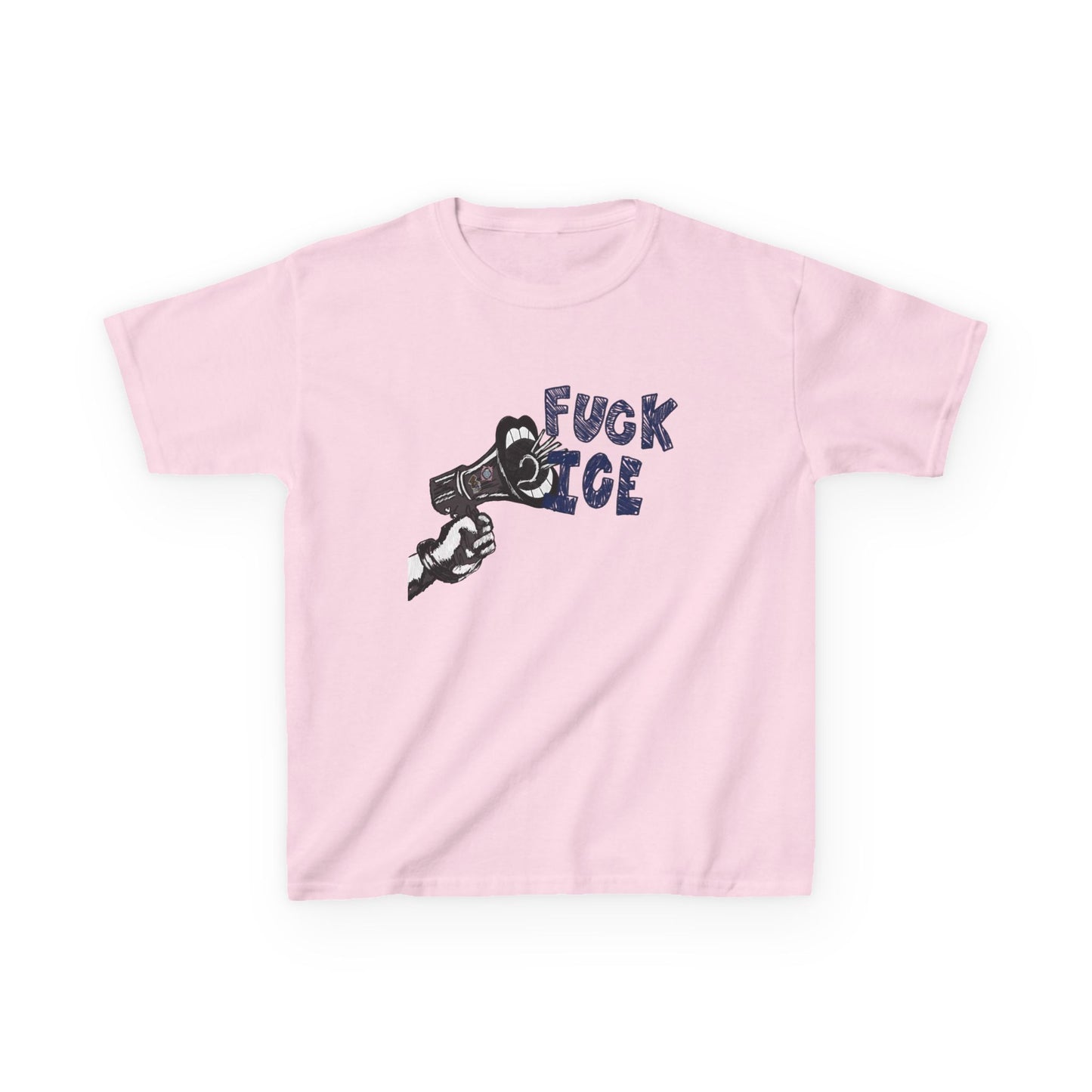 FUCK ICE Fitted Tee