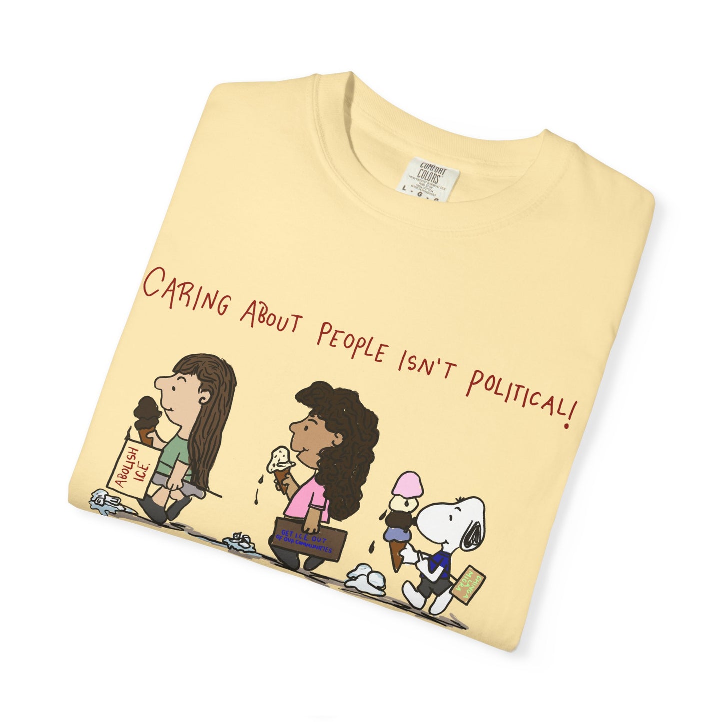 Caring About People V2 Tee