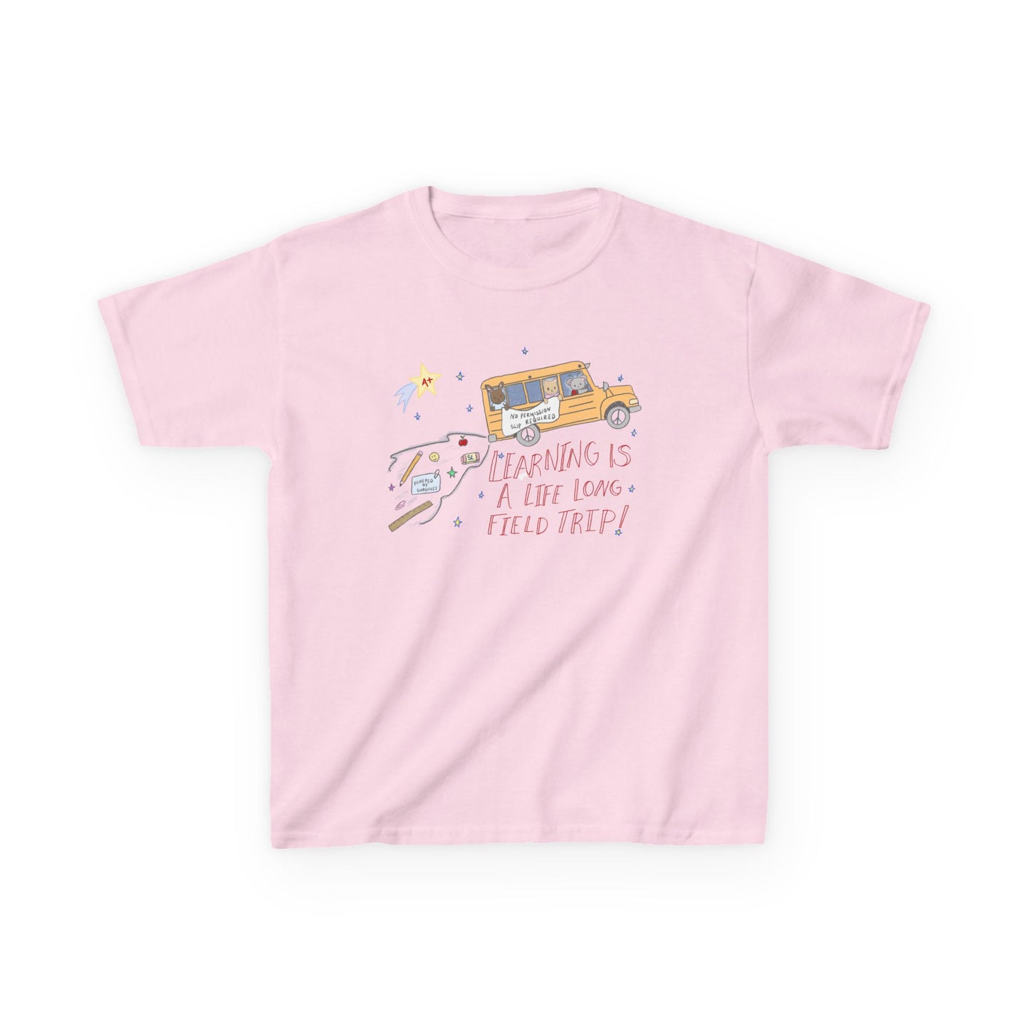 Learning Is A Field Trip Fitted Tee