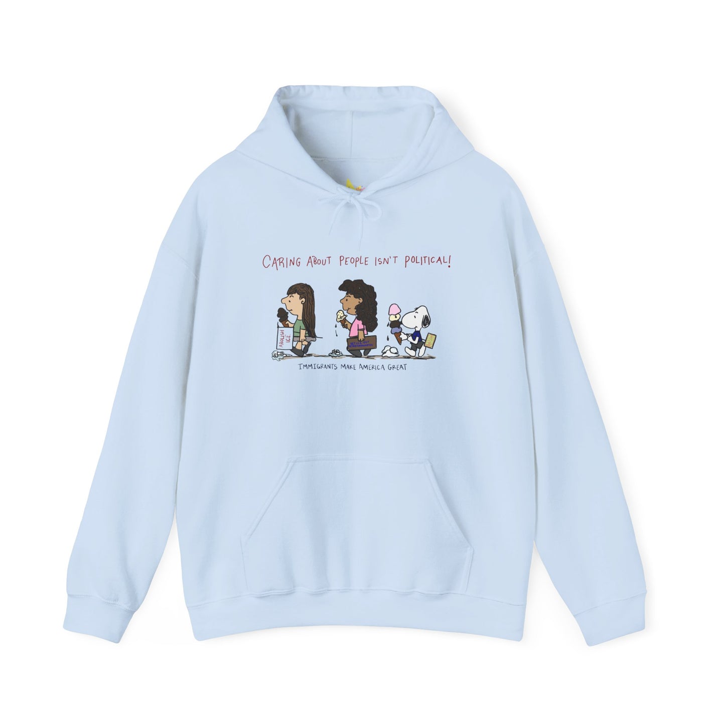 Caring About People V2 Hoodie