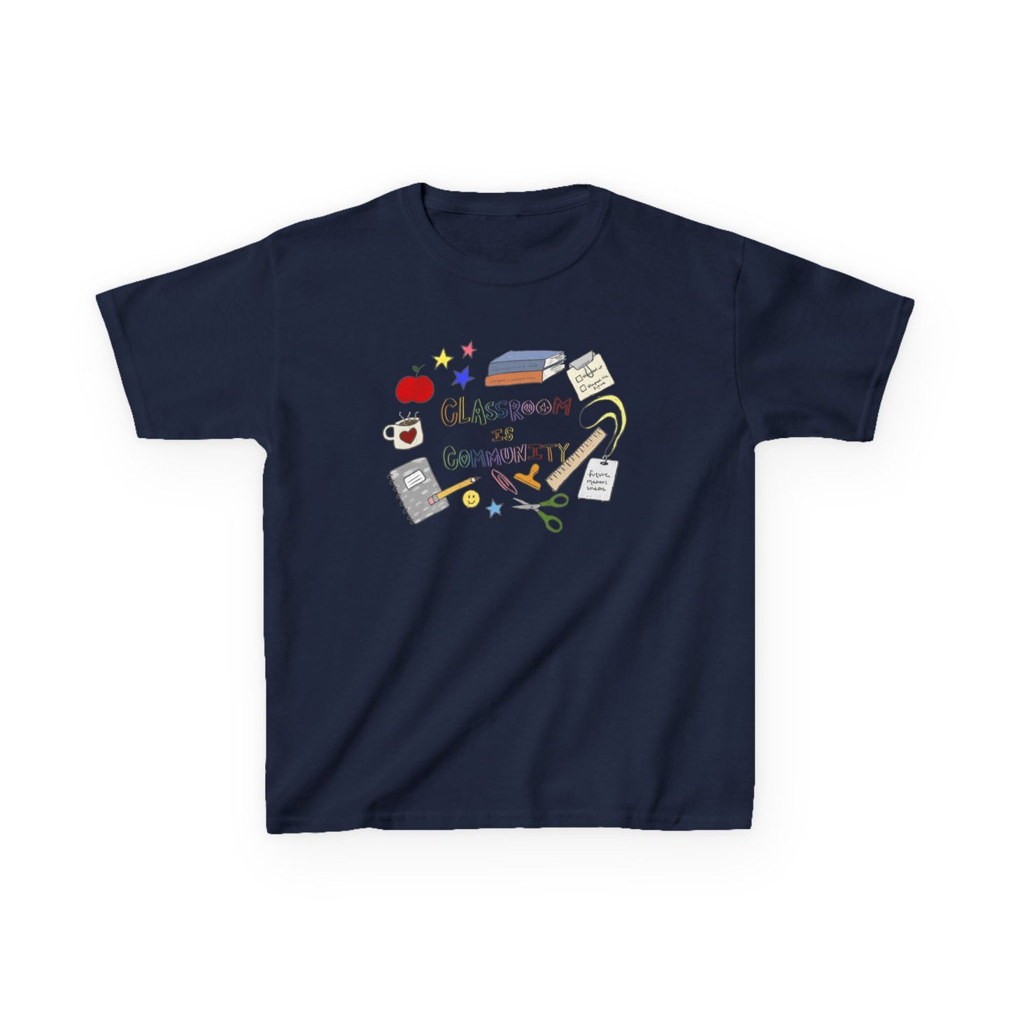Classroom Is Community Fitted Tee