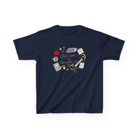 Classroom Is Community Fitted Tee