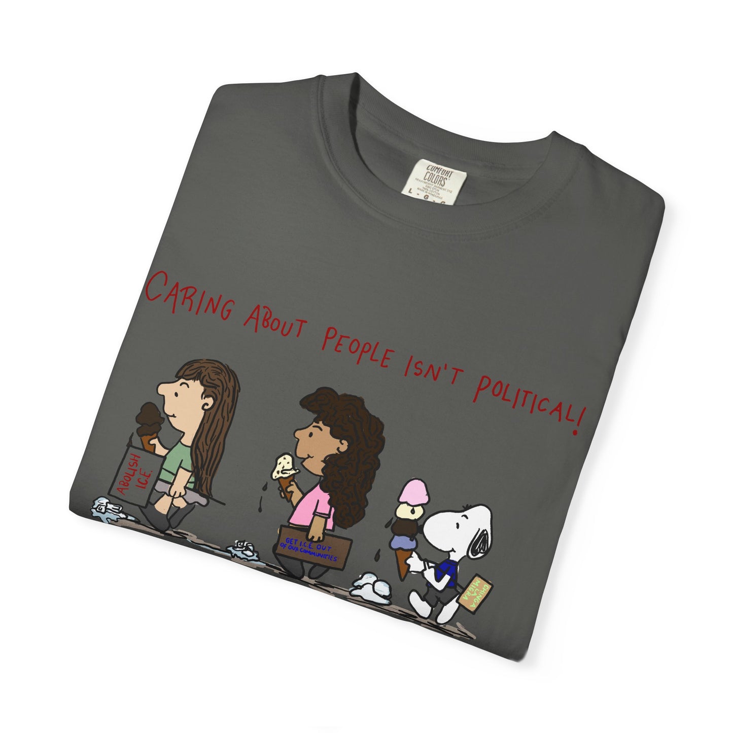 Caring About People V2 Tee