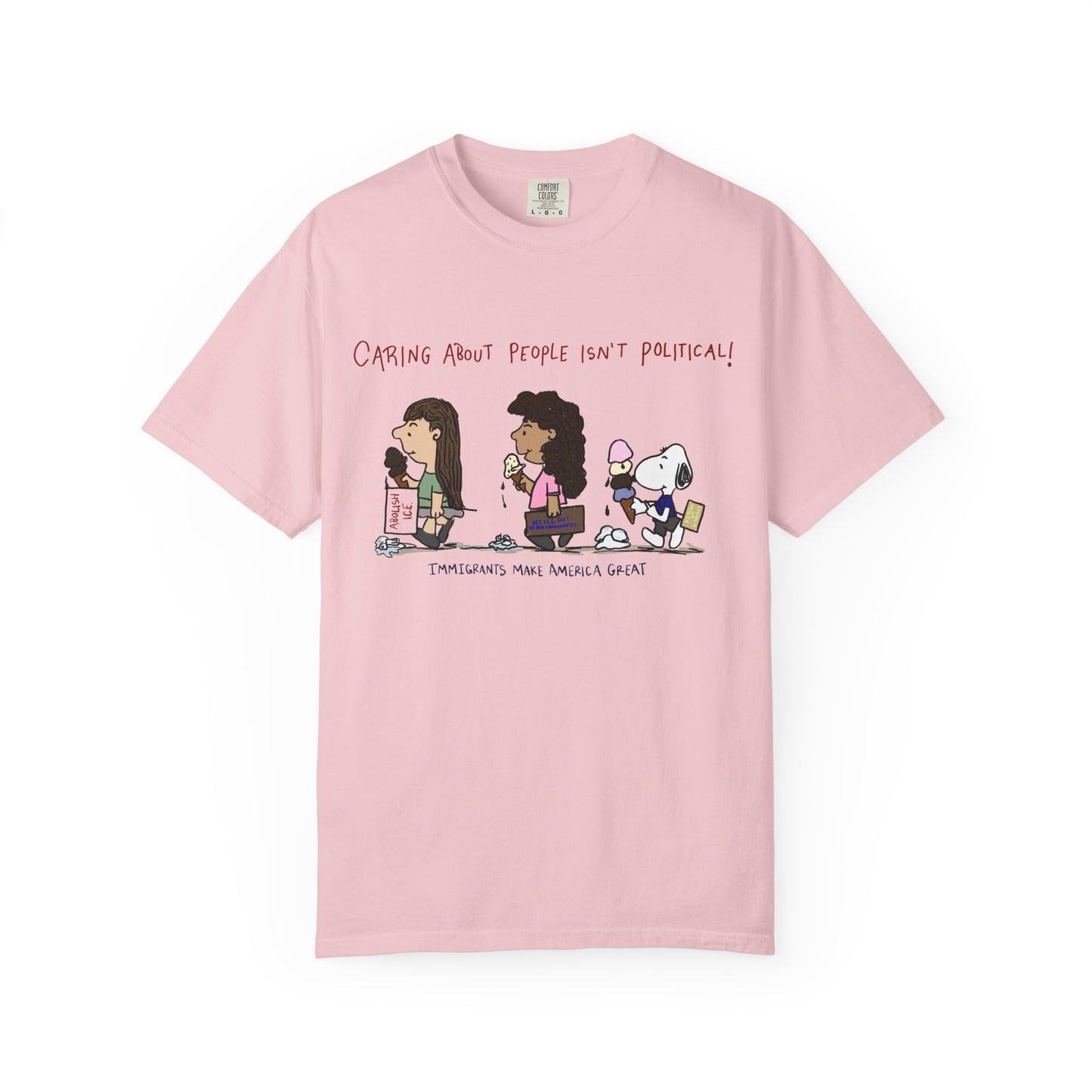 Caring About People V2 Tee