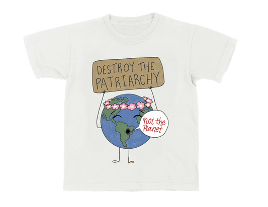 Destroy The Patriarchy Fitted Tee