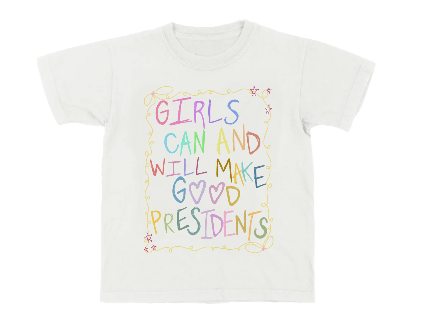 Girls Can And Will Fitted Tee