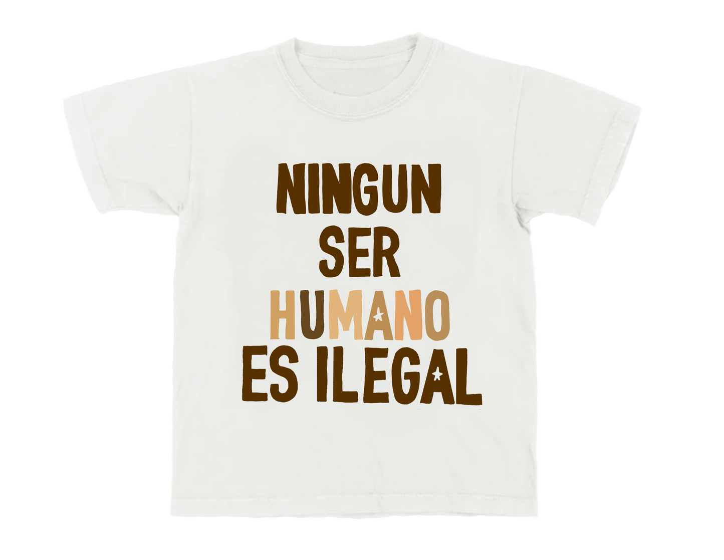 Ningun Ser Humano Fitted Tee