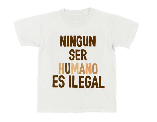 Ningun Ser Humano Fitted Tee