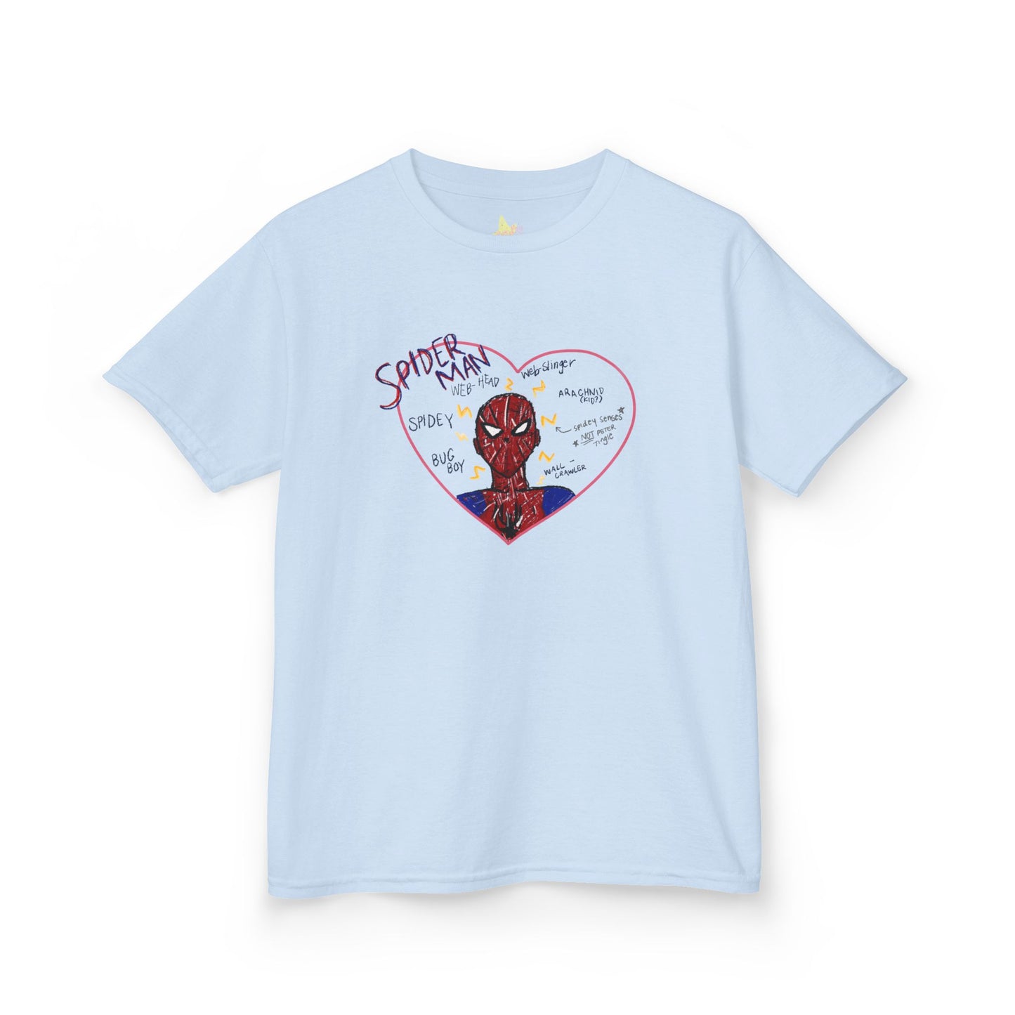 Spidey Doodle Fitted Tee