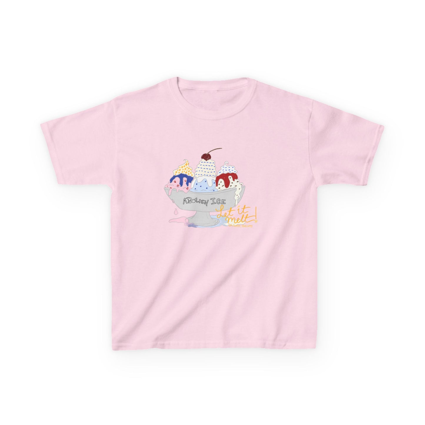 Abolish ICE Sundae Fitted Tee