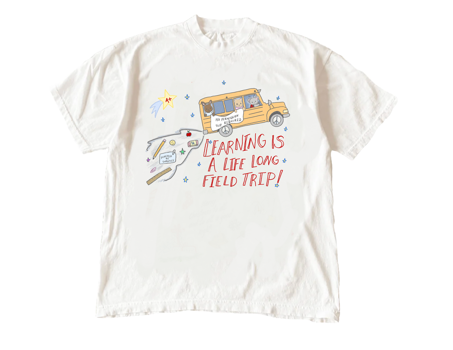 Learning Is A Field Trip Tee