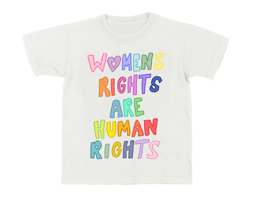 Womens Rights Are Human Rights Fitted Tee