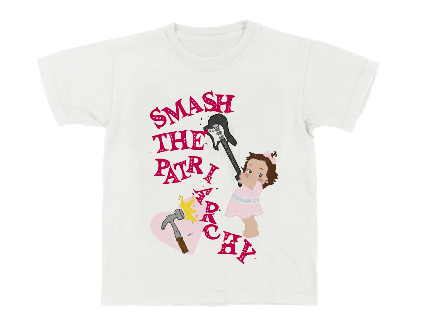 Smash The Patriarchy Fitted Tee