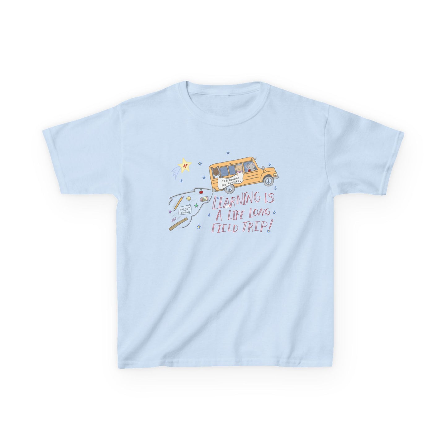 Learning Is A Field Trip Fitted Tee
