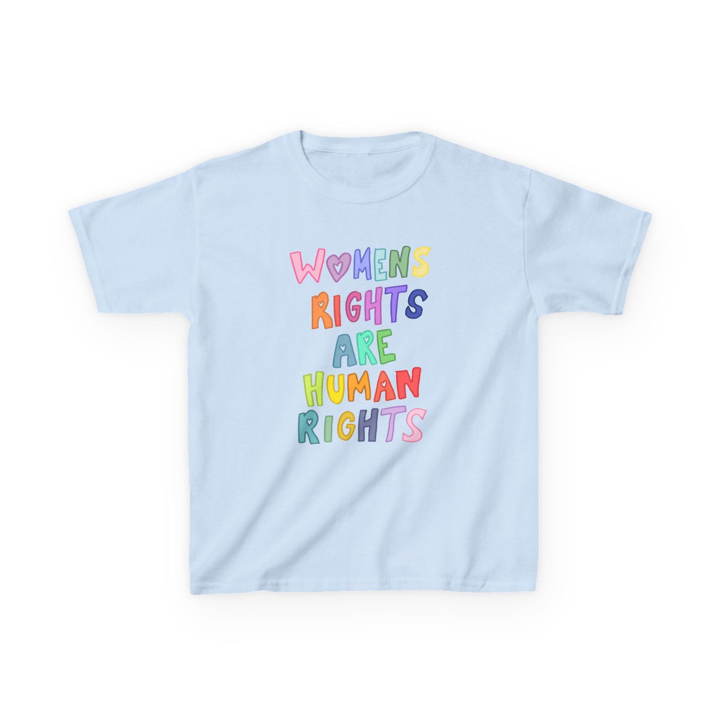 Womens Rights Are Human Rights Fitted Tee