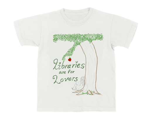 Libraries Are For Lovers Fitted Tee