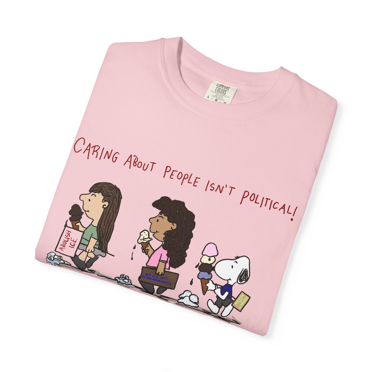 Caring About People V2 Tee