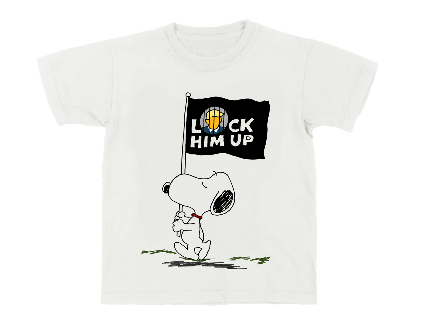 Lock Him Up Fitted Tee