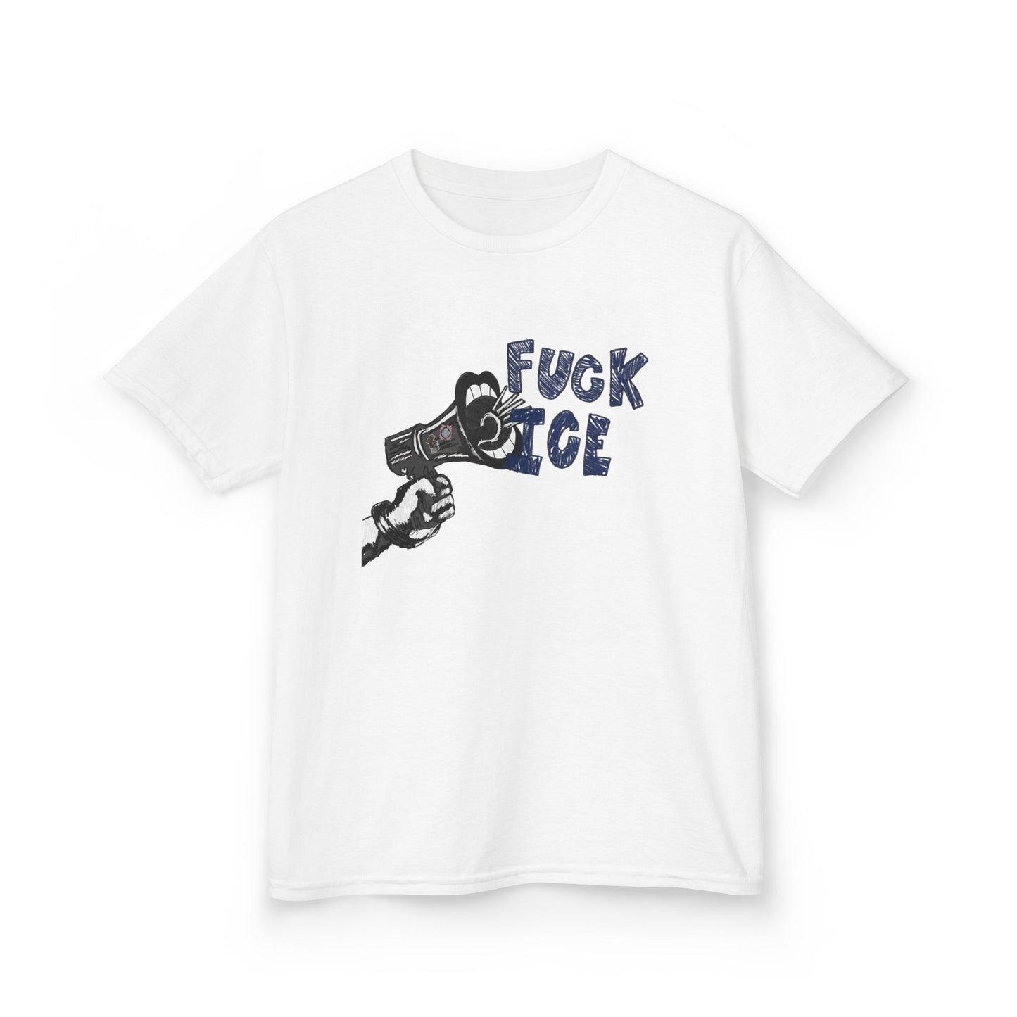 FUCK ICE Fitted Tee