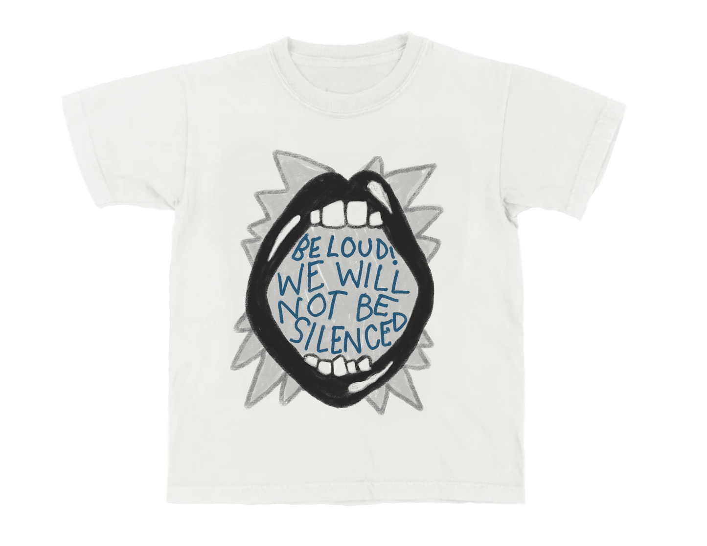 Be Louder Fitted Tee