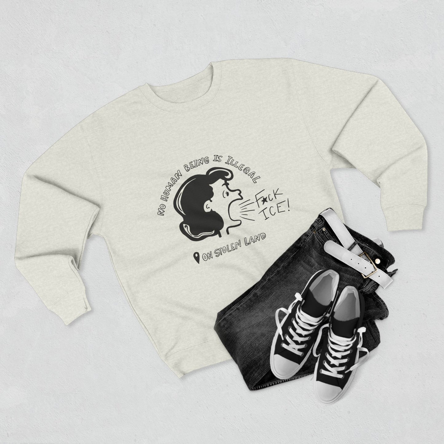 Lucy Says Fuck ICE Crew