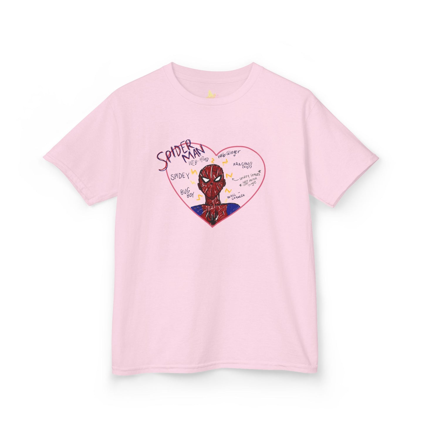 Spidey Doodle Fitted Tee