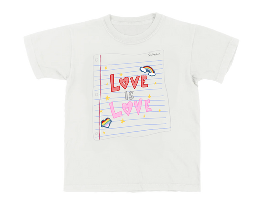 Love Is Love Fitted Tee