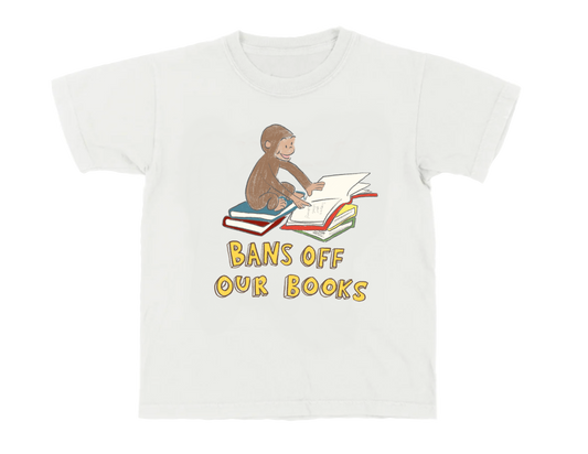 Bans Off Our Books Fitted Tee
