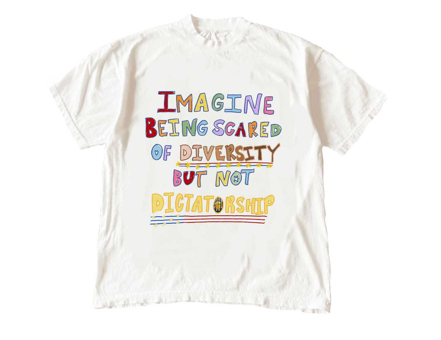 Imagine Being Scared Tee