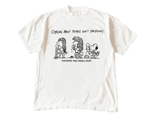 Caring About People Tee